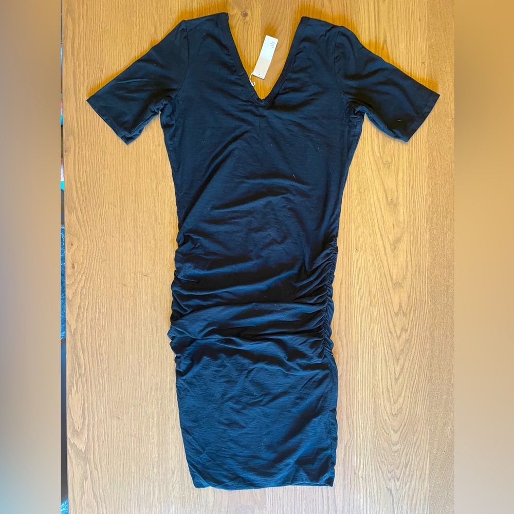 James Perse Long-sleeve T-shirt dress | Fitted and Roused | Size 2 | NWT